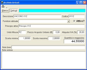 L'archivio degli articoli utilizzati